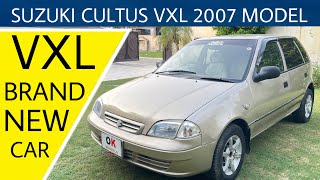 Suzuki cultus vxl 2007 Model for sale  brand new  youtube cars carforsale carsinpakistan [upl. by Yonah781]