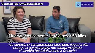 Cáncer de cervicouterino Etapa 4 con metástasis inmunoterapia Dex Oncovix [upl. by Nainatrad]