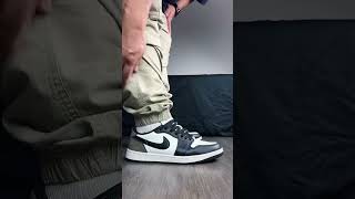 Jordan 1 low Dark Mocha ☕️ Early look 👀 sneakers shoereview jordan1low review earlylook [upl. by Llemert346]