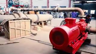 Horizontal multistage fire pump performance test [upl. by Jeffries]