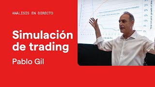 Pablo Gil  Simulación de Trading en vivo  Estrategias y Análisis [upl. by Lennej]