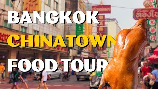 Bangkok Chinatown Food Tour 2024  Daytime  Discover All Chinatown Street Foods [upl. by Annalla]