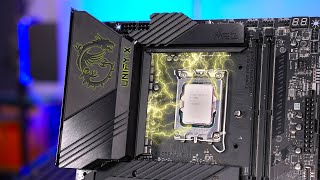 Intel 12900K Clocks Voltages and Overclocking explained  feat MSI Z690 UnifyX [upl. by Benedick]