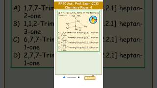 Naming Bridged Bicyclic Molecules in OneShot Simple 4Steps Guide RPSC Asst Prof Chemistry 2023 [upl. by Fleeta399]