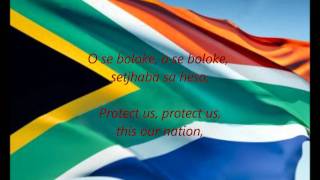 South African National Anthem  quotNkosi Sikelel iAfrikaquot XHZUSTAFEN [upl. by Ingra]