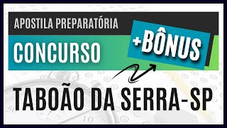 Concurso Público Taboão da Serra  SP 2024  Apostila para Agente de Controle e Vetores de Zoonoses [upl. by Kiyohara]