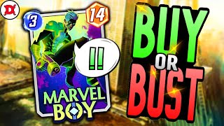 This is Why Marvel Boy is THE BEST CARD This Season  3 Decks and Card Review  Marvel SNAP [upl. by Netsyrc]