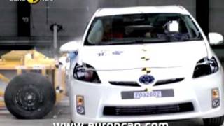 Euro NCAP  Toyota Prius  2009  Crash test [upl. by Hsivat]