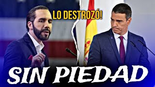 El DISCURSO de Bukele que DESTROZA al Presidente de España Pedro Sanchez [upl. by Eki832]