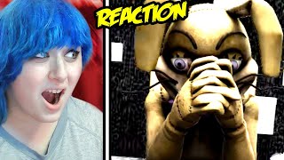 KIDNAPPED BY GLITCHTRAP  FNAF SONG quotCradlesquot By Sub Urban Animated Music Video REACTION [upl. by Bates]