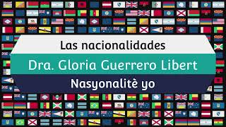 Las nacionalidades en Criollo Haitiano  Nasyonalitè yo an Espanyòl [upl. by Haleigh]