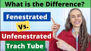 Fenestrated Versus Non Fenestrated Tracheostomy Tube What is the Difference Life with a Vent [upl. by Naffets]