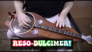 Folkcraft® Instruments Resonator Dulcimer  All Mahogany  Super Fun [upl. by Venetis280]