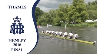 Thames Final  Oslo v Molesey A  Henley 2016 [upl. by Kerred575]