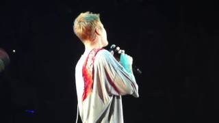 Justin Bieber  What Do You Mean  LIVE in Birmingham England 24102016 [upl. by Engedi534]