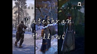 ESO  Vateshran Hollows Weapons Visual Effects [upl. by Geesey313]