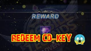 FREE DIAMONDS  REDEEM CDKEY  Mobile Legends Adventure [upl. by Kingston]