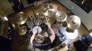 Dave MacLean  Farewell 2 Fear  Running Out of Time Drum Cover [upl. by Ahsiekrats]