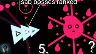 ranking every jsab boss fight [upl. by Buke]