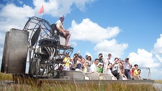 Everglades Tours  Airboat Tours  Gator Park [upl. by Arem]