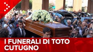 LIVE I funerali di Toto Cutugno diretta video [upl. by Adrian]