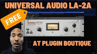 Free Universal Audio LA2A on Plugin Boutique [upl. by Enaamuj37]