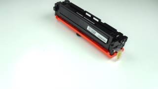 HP 410A CF410A BLACK 2300 PAGE HIGH YIELD REPLACEMENT LASERJET TONER CARTRIDGE [upl. by Cornie]