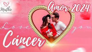 AMOR CANCER 2024💘UN BUEN AMOR LLEGA RAPIDO Amor CANCER Predicciones 2024 💘 cancer 2024 mathicita [upl. by Amii]