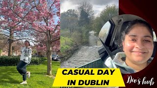 A Day Out In Dublin  Indian Girl  Indian in Ireland  Traveling Desi  Divs Hub [upl. by Ahsienroc702]