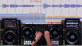 Pioneer CDJ3000s amp DDJ1000  4 DECK MIX Transition amp Mixing Ideas [upl. by Handbook]