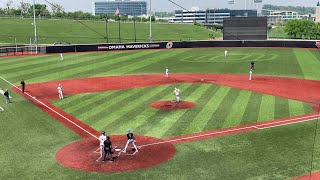 Jacob Gaskill gets the strikeout to complete Blairs comeback state baseball win over Elkhorn North [upl. by Merideth942]