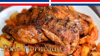 Pollo Horneado Sabroso y Facil  Cocinando con Yolanda [upl. by Gilpin]