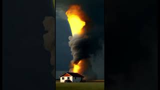 Tornado shorts 🌪️ tornado weather aiart videos [upl. by Athey]