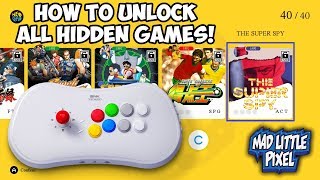 UNLOCK All Hidden Games On The SNK Neo Geo Arcade Stick Pro EASILY How To Guide [upl. by Talya950]