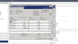 Microsoft Dynamics GP  How to Process a Receivables Transaction [upl. by Pathe640]