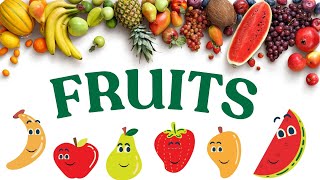 The Fruit song  Lets learn fruit names [upl. by Neros]