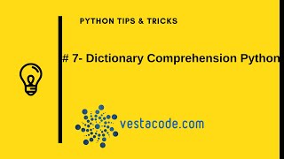 7  Dictionary Comprehension Python Arabic شرح dictionary comprehension بايثون بالعربى [upl. by Kciwdahc]