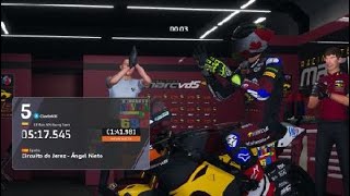 Carreras online Jerez Moto 2 [upl. by Asilem66]