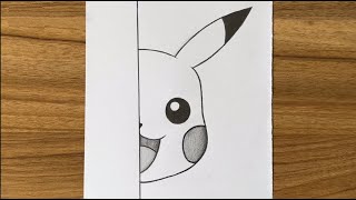 Como Desenhar Picachu  Passo a Passo  Desenho Fáceis [upl. by Erodoeht]