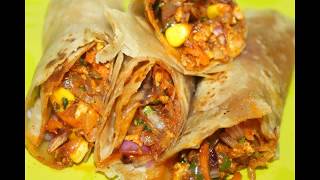 ರುಚಿಯಾದ ವೆಜ್ ರೋಲ್ ಮಾಡಿ ನೋಡಿ  Veg Roll Recipe Kannada  Chapati Veg Roll Recipe in kannada [upl. by Tab453]