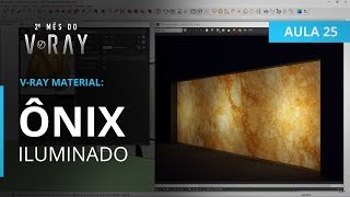 Vray 36 para SketchUp  Aula 2530 Ônix Iluminado [upl. by Norrat163]