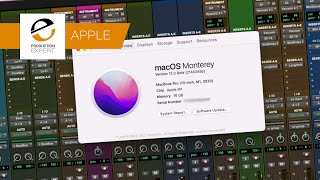 Pro Tools 2021 Running On A MacBook Pro M1 Running macOS Monterey [upl. by Hedda]