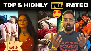 TOP 5 Highly IMDB Rated Indian Best Series Free🔥  5 Hit Web Series😱 [upl. by Adrell]