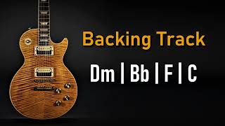 Rock Pop BACKING TRACK D Minor  Dm Bb F C  87 BPM  Guitar Backing Track [upl. by Nit]