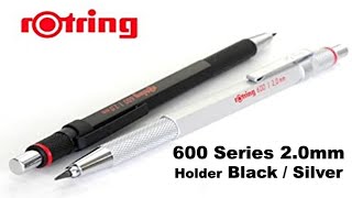 rOtring 600 20mm Holder Mechanical pencil Drafting pen shorts [upl. by Ecyak]