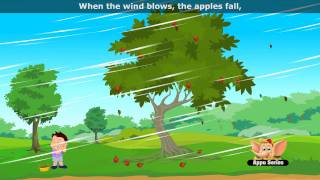 The Apple Tree  Nursery Rhyme with Lyrics amp Sing Along [upl. by Ellinger]