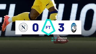 NAPOLI vs ATALANTA y lo que aprendimos seriea napoli atalanta [upl. by Dolph]