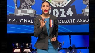 Isabella Royer NSDA 2024 POI National RunnerUp “I Feel The Pulse” [upl. by Ahsinut]