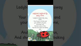 Ladybird ladybird fly away home nurseryrhymes learnenglish [upl. by Marc707]