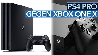 Xbox One X schlägt PS4 Pro  Aber ist die Leistung 500 Euro wert [upl. by Anerhs]